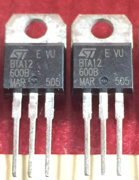 BTA12-600B New Original ST TO-220 SCR Thyristor 5PCS/LOT