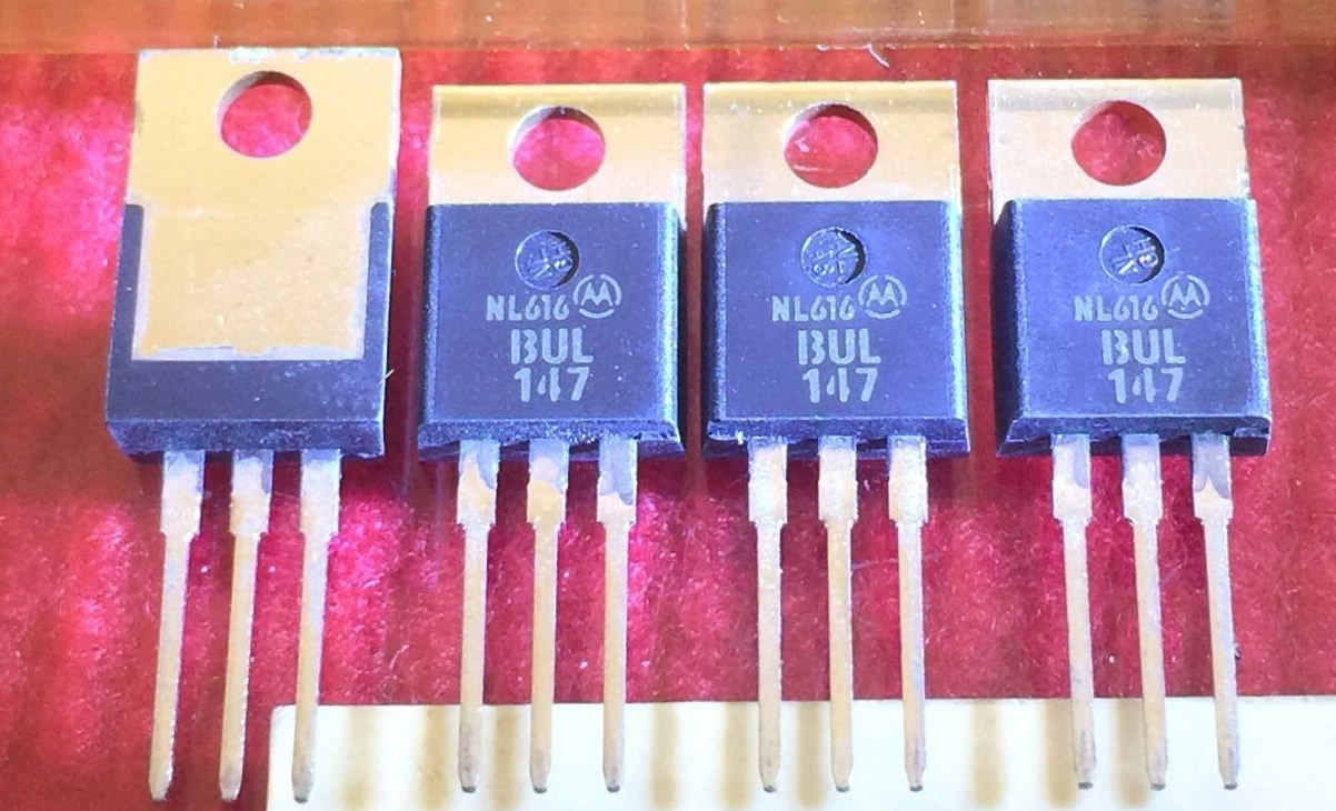 BUL147 New Original Motorola TO-220 5PCS/LOT