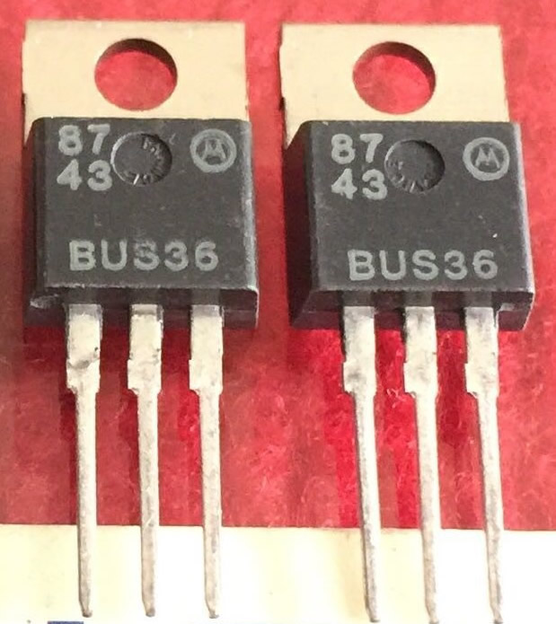 BUS36 Motorola 120V/12A/107W TO-220 5pcs/lot