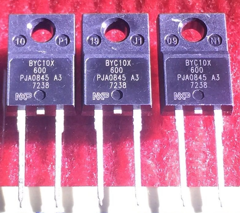 BYC10X-600 New Original TO-220F 5PCS/LOT