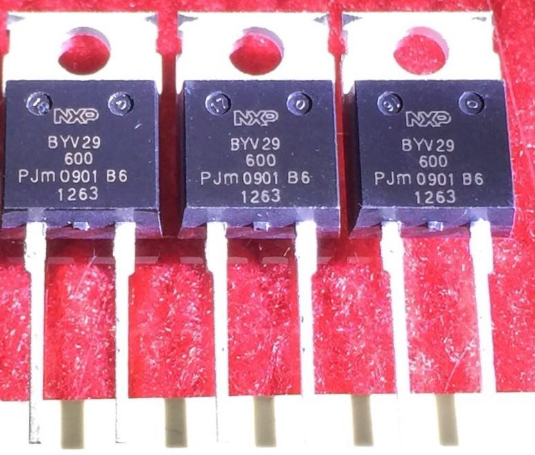 BYV29-600 New Original NXP TO-220 5PCS/LOT