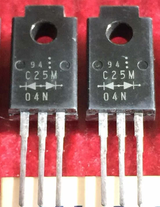 C25M-04N ESAC25M-04N C25M04N  TO-220F 5PCS/LOT
