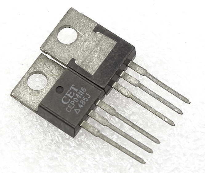 CEP04N6 TO-220 600V 4A 5pcs/lot