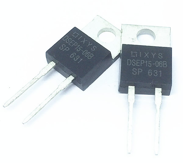 DSEP15-06B TO-220 600V 15A 5pcs/lot