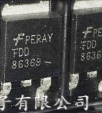 FDD86369 TO-252 80V 90A 5pcs/lot