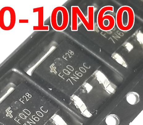 FQD10N60C TO-252 600V 10A 5pcs/lot
