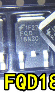FQD18N20 TO-252 200V 18A 5pcs/lot