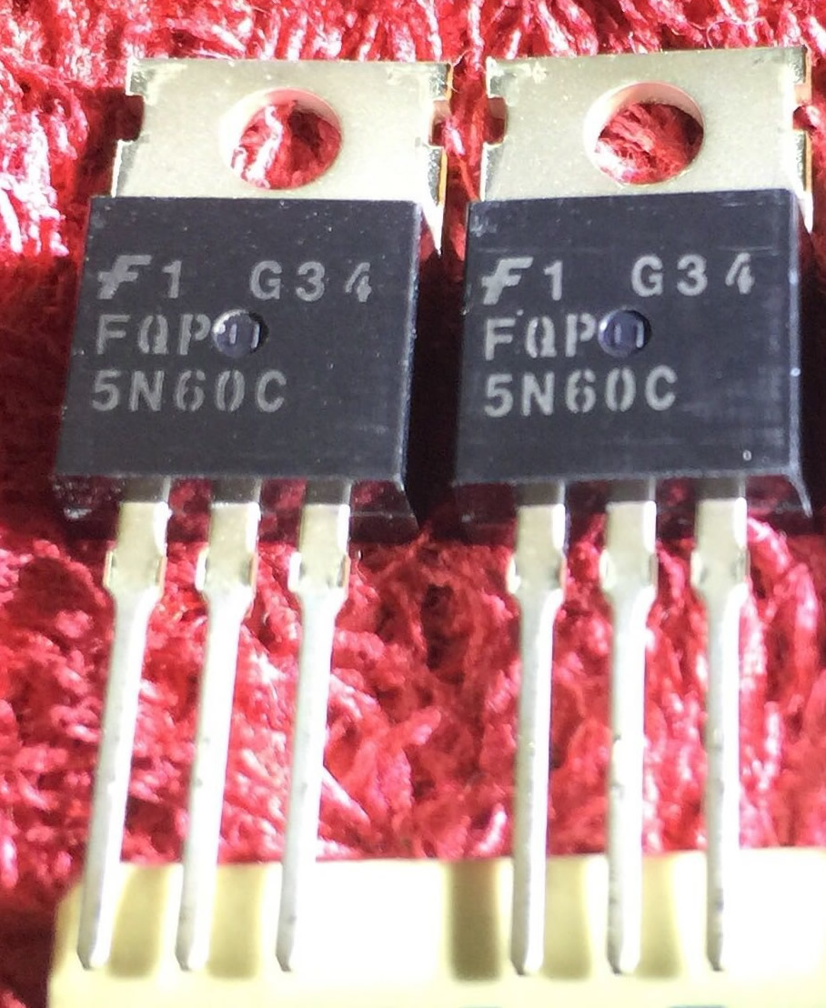 FQP5N60C 5N60C 5N60 New Original TO-220 5PCS/LOT