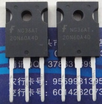 G20N60A4D 20N60A4D 20N60 New Original TO-247 5PCS/LOT