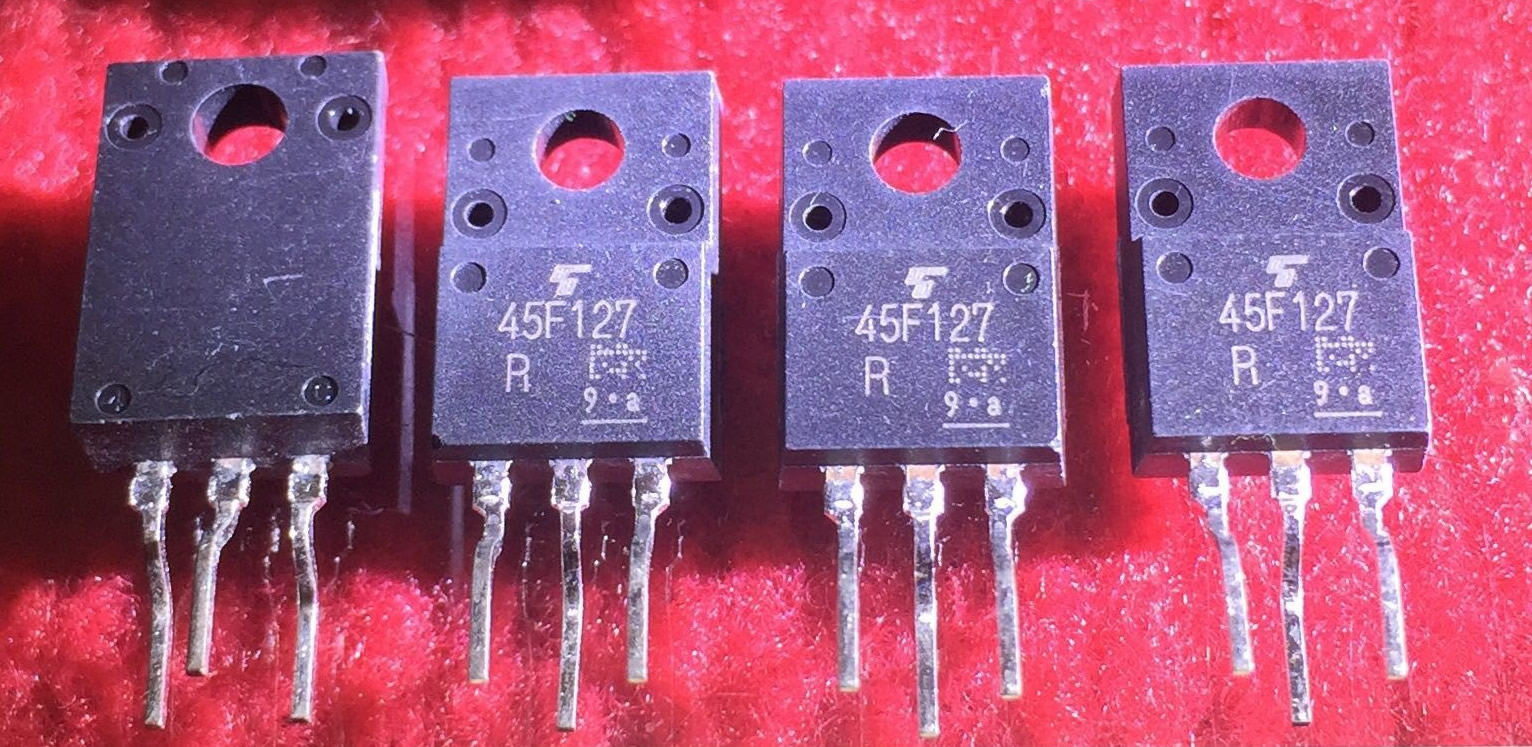 GT45F127 45F127 New Original Toshiba TO-220F 5PCS/LOT