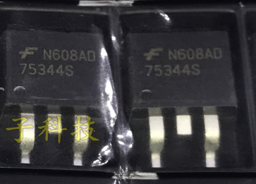 75344S HUF75344S3S TO-263 55V 75A 5pcs/lot