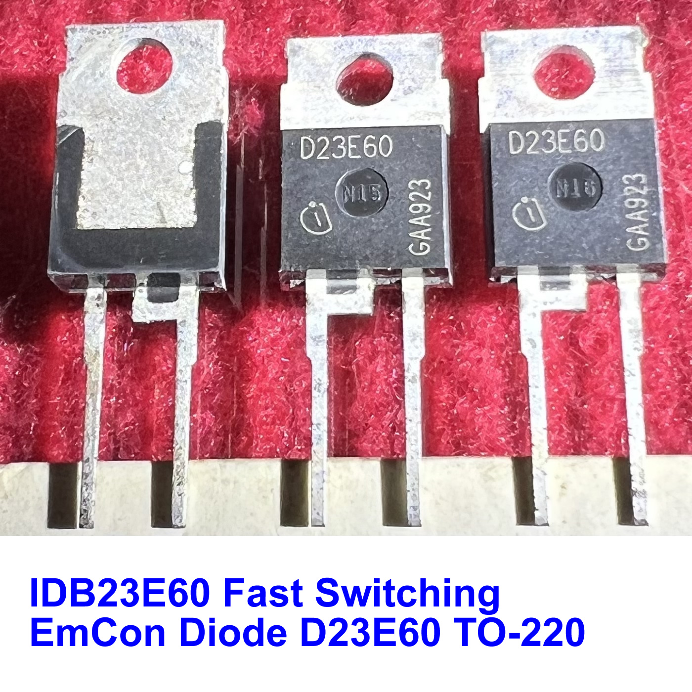 IDB23E60 Fast Switching EmCon Diode D23E60 TO-220