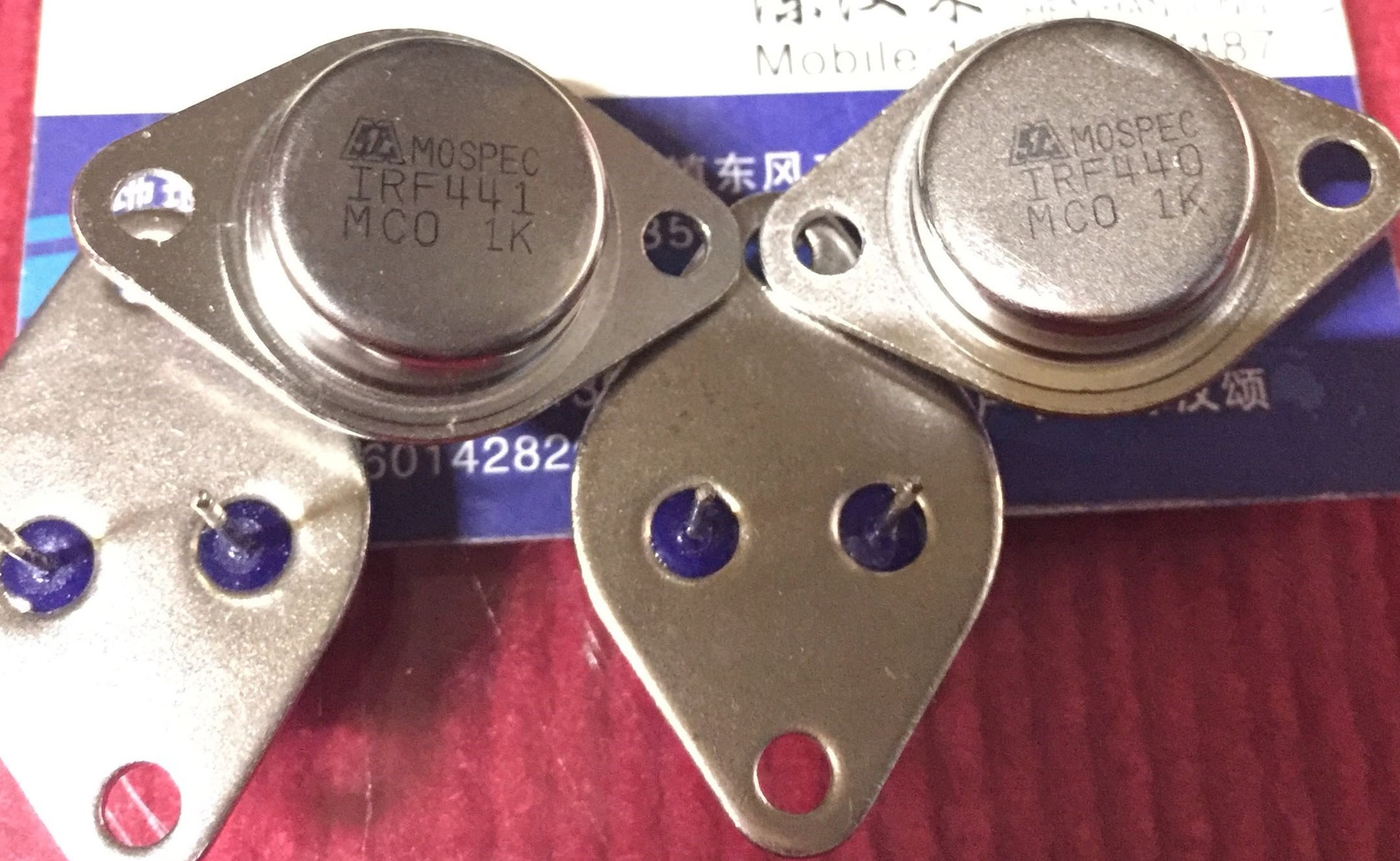 IRF441 IRF440 New Original MOS MOS 5PCS/LOT