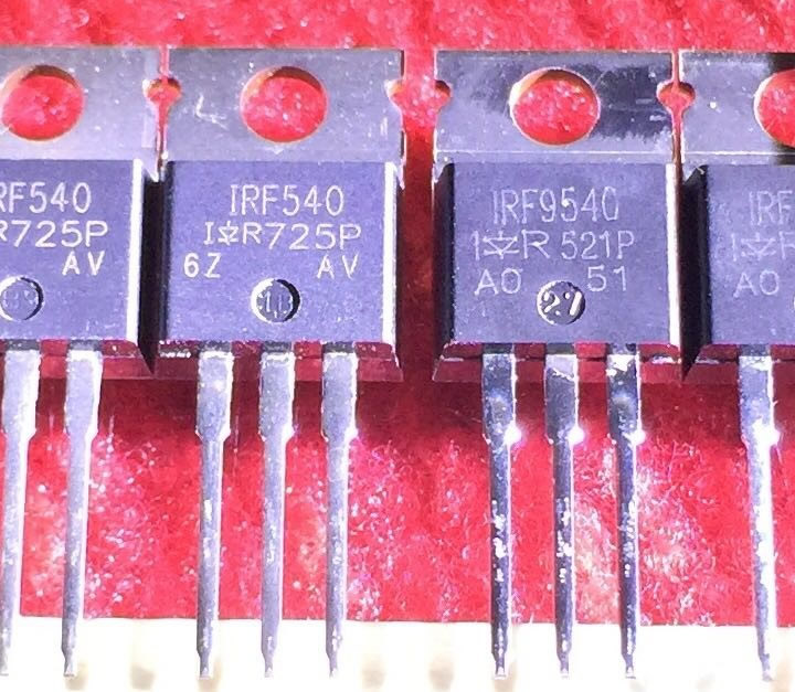 IRF540 IRF9540 New Original IR TO-220 5pair/lot