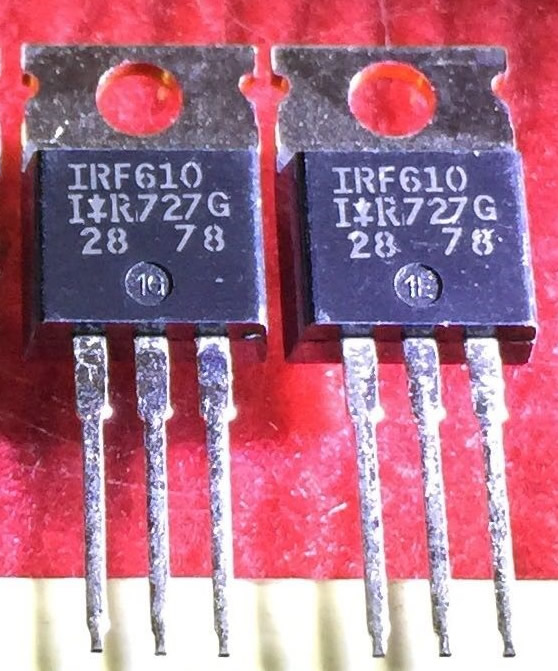 IRF610 New Original Motorola TO-220 5PCS/LOT