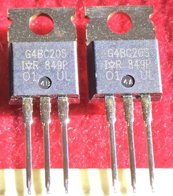 IRG4BC20SPBF G4BC20S IR TO-220 5pcs/lot