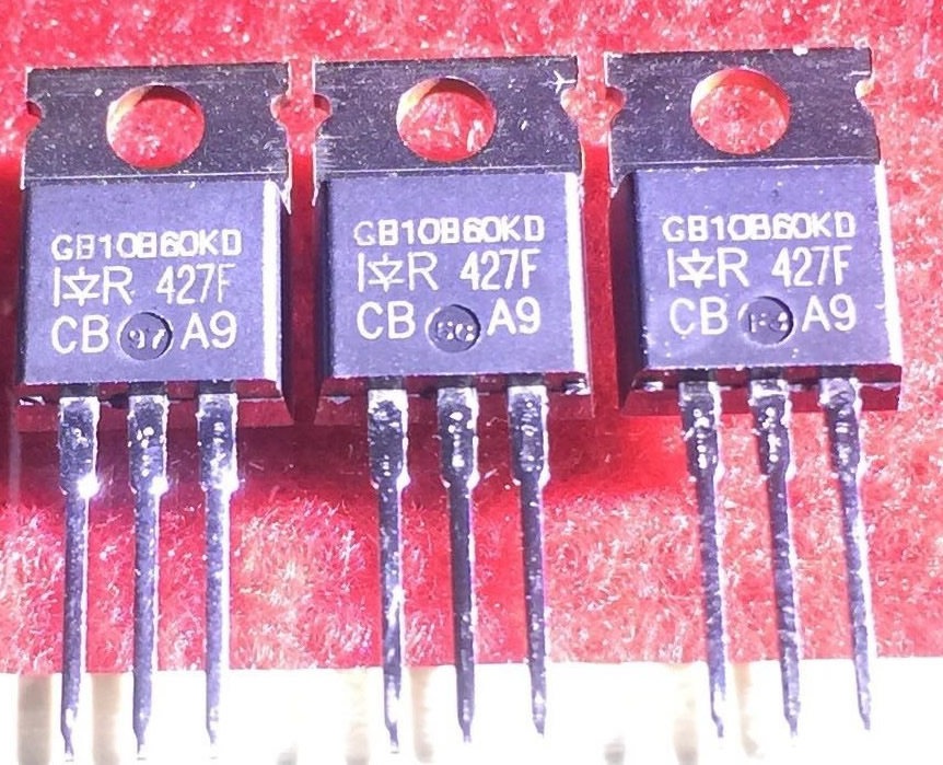 IRGB10B60KD GB10B60KD New Original IR TO-220 5PCS/LOT