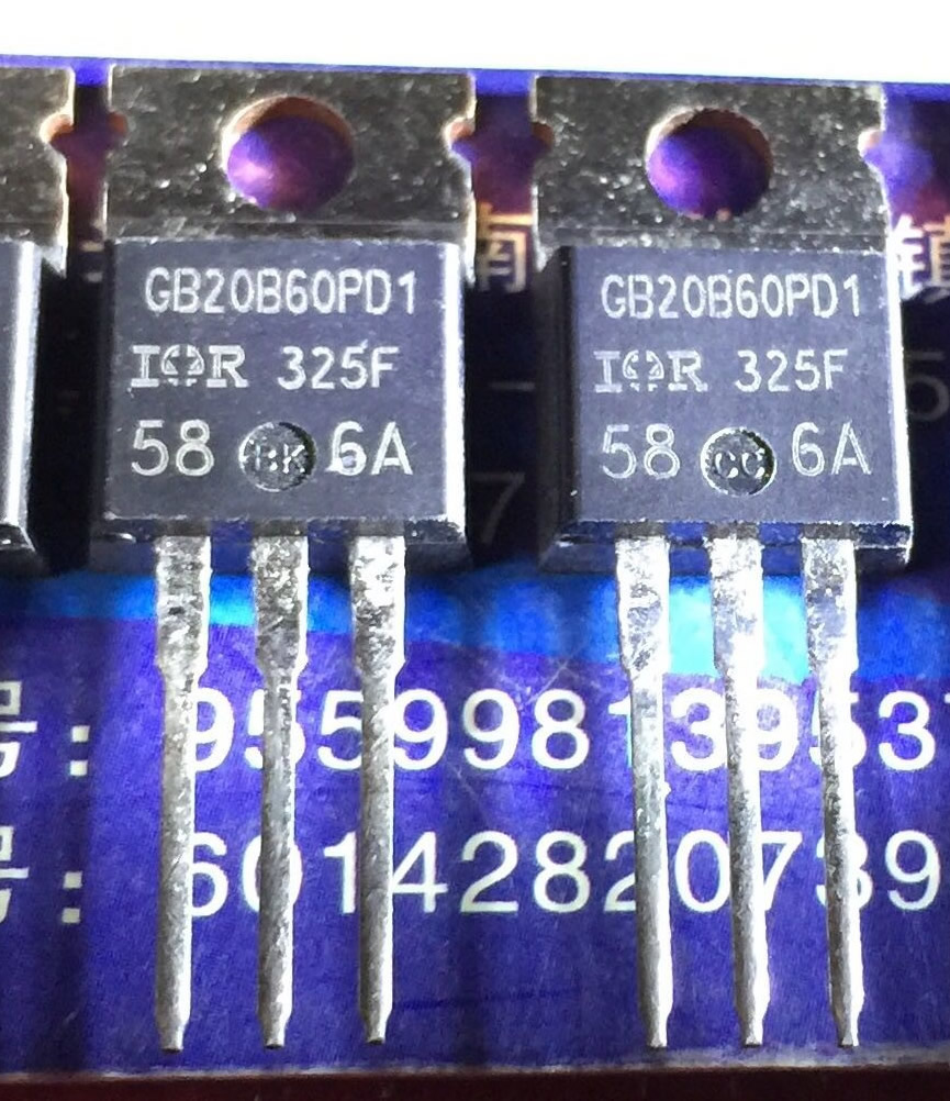 10pcs IRGB20B60PD1 GB20B60PD1 Transistor TO-220 