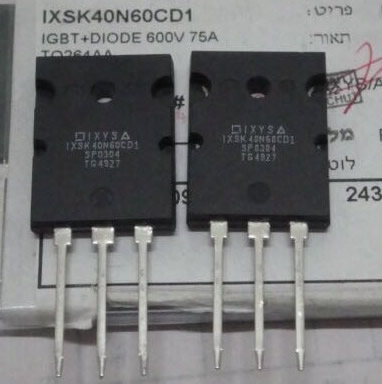 IXSK40N60CD1 New Original TO-3PL MOS MOS 5PCS/LOT