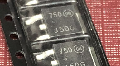 J50G MJD50T4G TO-252 400V 1A 5pcs/lot