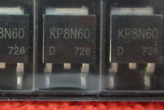 KP8N60 KP8N60D TO-252 600V 8A 5pcs/lot