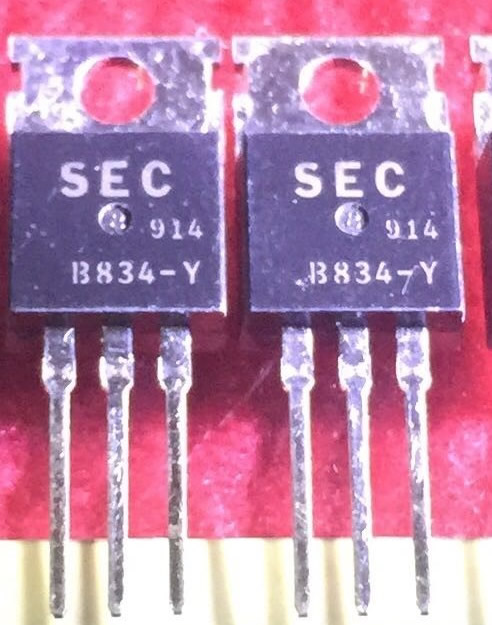 KSB834-Y 2SB834-Y B834-Y New Original SEC TO-220 5PCS/LOT