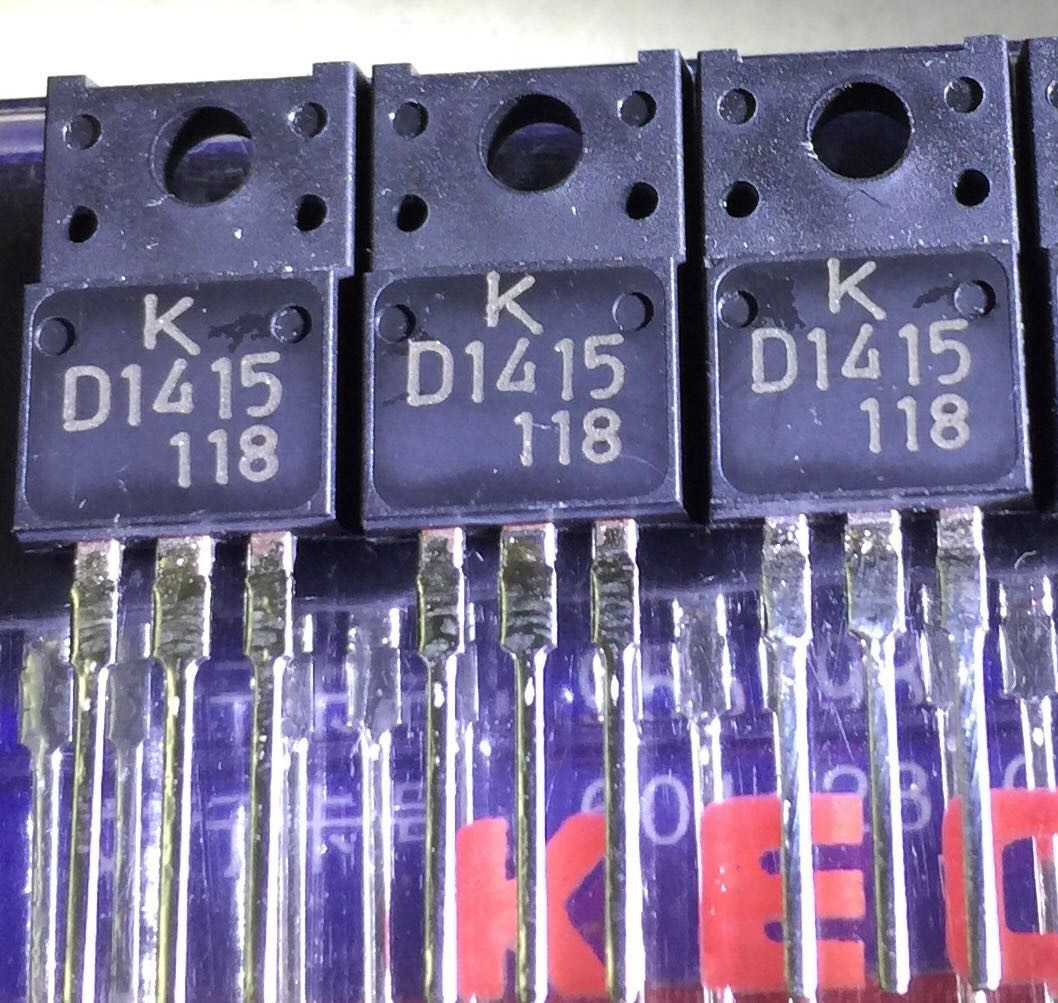KTD1415 D1415 2SD1415 New Original TO-220F 5PCS/LOT