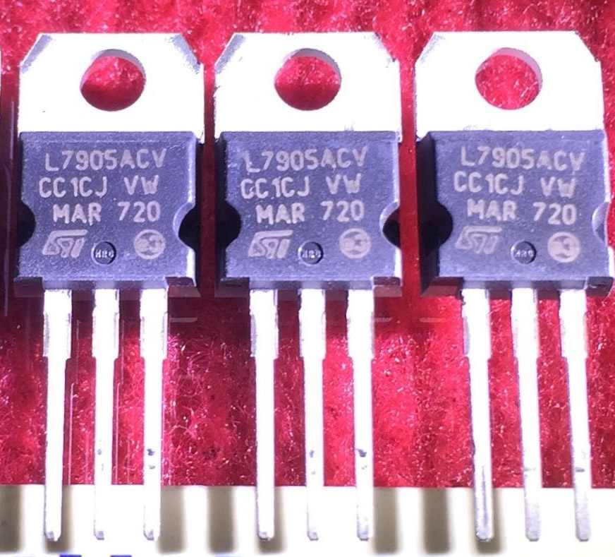 L7905ACV L7905CV 7905 New Original ST TO-220 5PCS/LOT