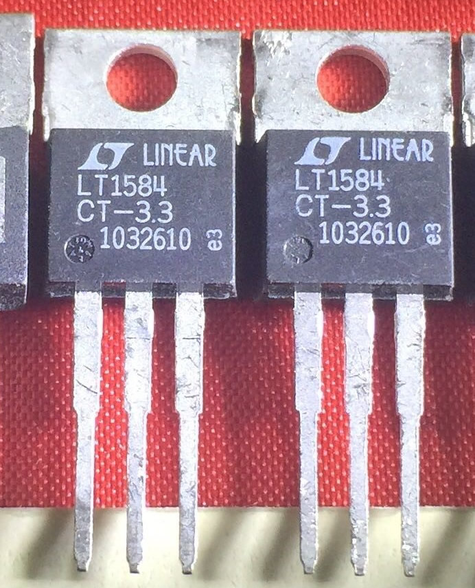 LT1584CT-3.3 LT1584-CT-3.3 1584 New Original TO-220 5PCS/LOT
