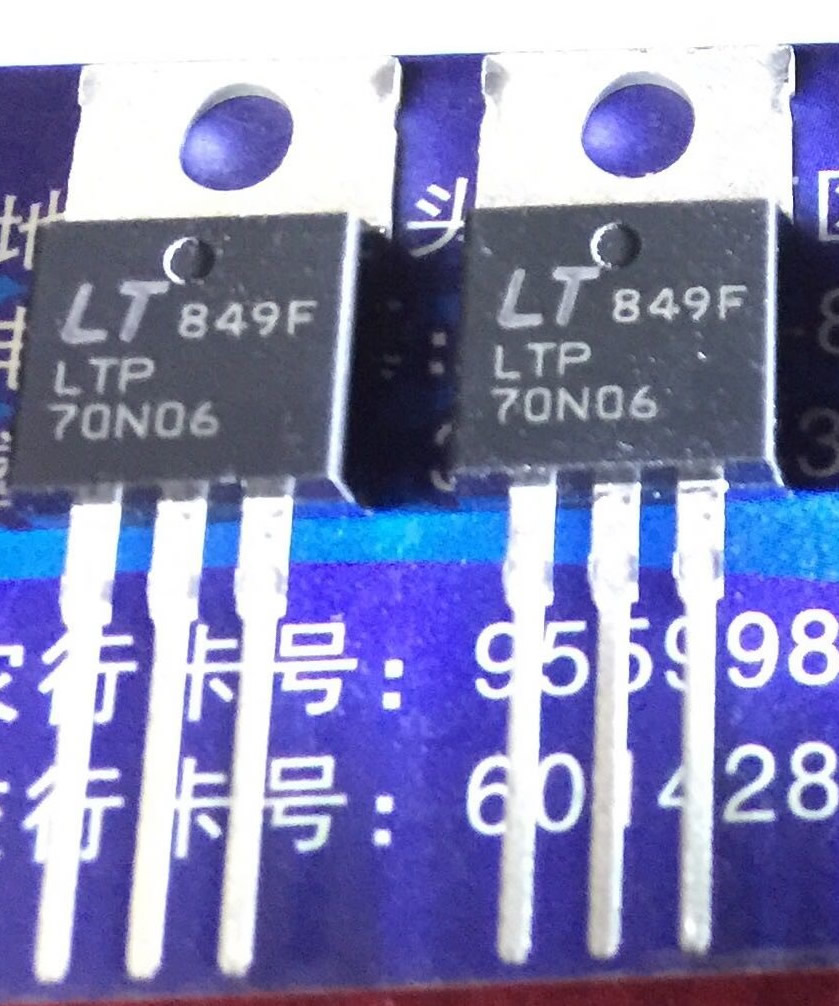 LTP70N06 70N06 New Original TO-220 MOS 5PCS/LOT
