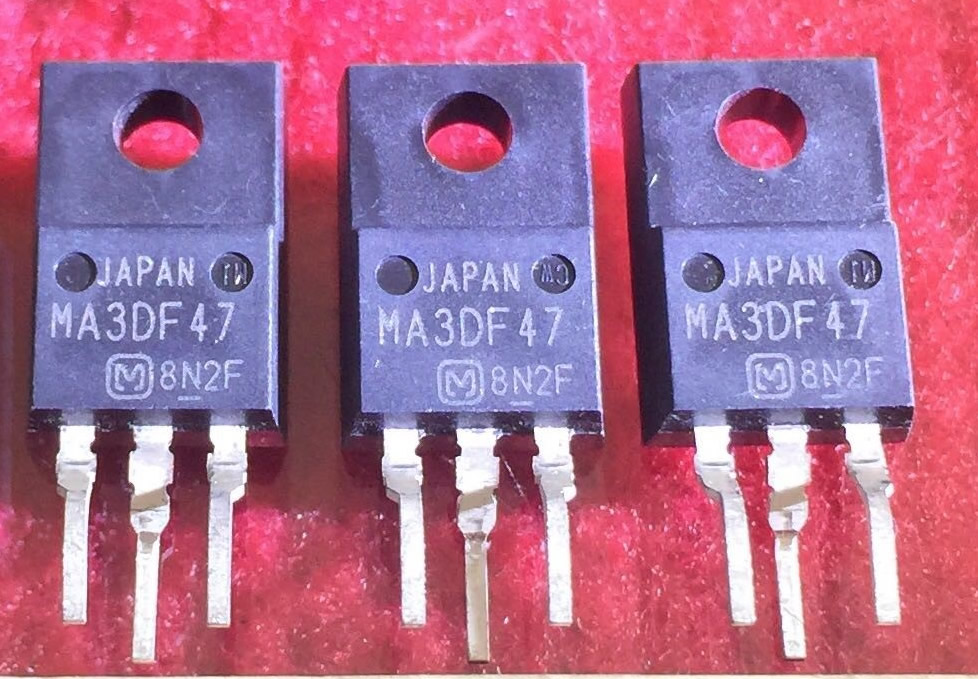 MA3DF47 New Original Panasonic TO-220F 5PCS/LOT