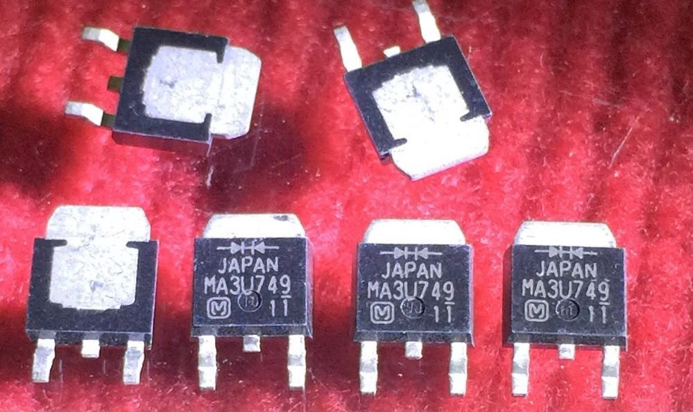 MA3U749 New Original TO-252 5PCS/LOT