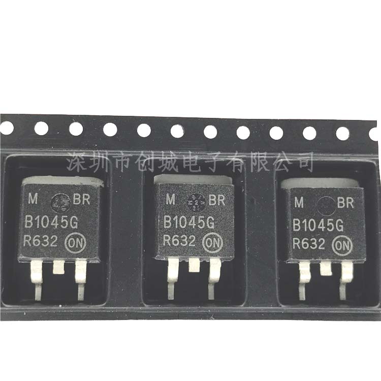 MBRB1045G TO-263 45V 10A 5pcs/lot