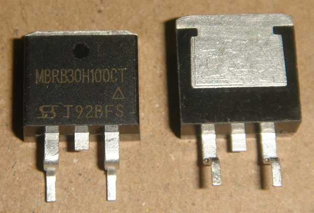 MBRB30H100CT TO-263 100V 30A 5pcs/lot