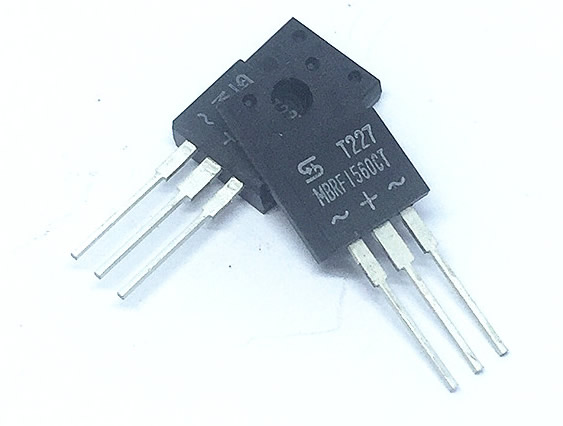 MBRF1560CT TO-220F 15A/60V 5pcs/lot