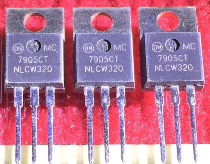 MC7905CT 7905CT 7905 New Original ON TO-220 5PCS/LOT