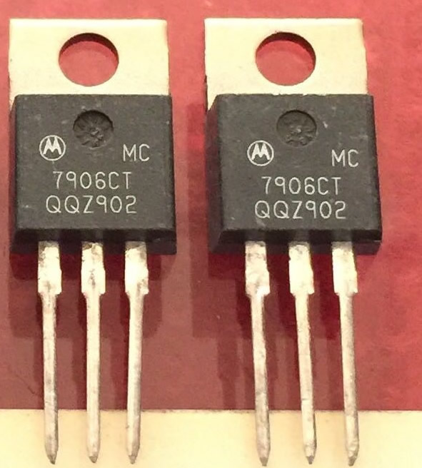 MC7906CT 7906CT 7906 New Original Motorola TO-220 5PCS/LOT
