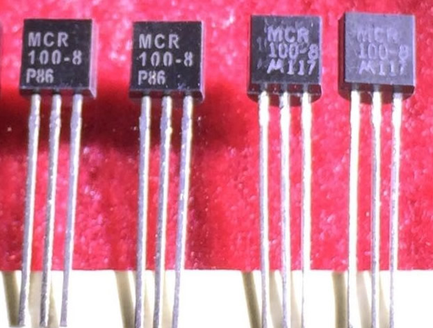 MCR100-8 100-8 New Original TO-92 SCR Thyristor 5PCS/LOT