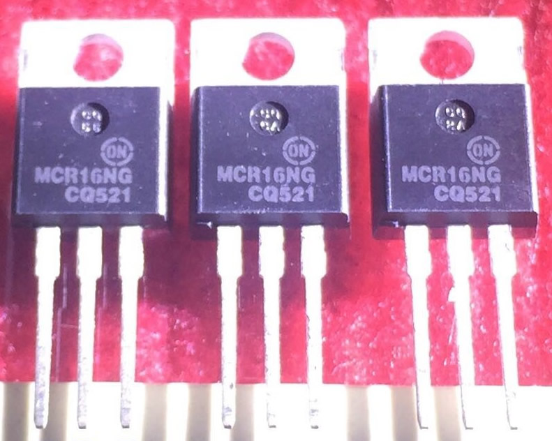 MCR16NG MCR16 New Original ON TO-220 SCR Thyristor 5PCS/LOT