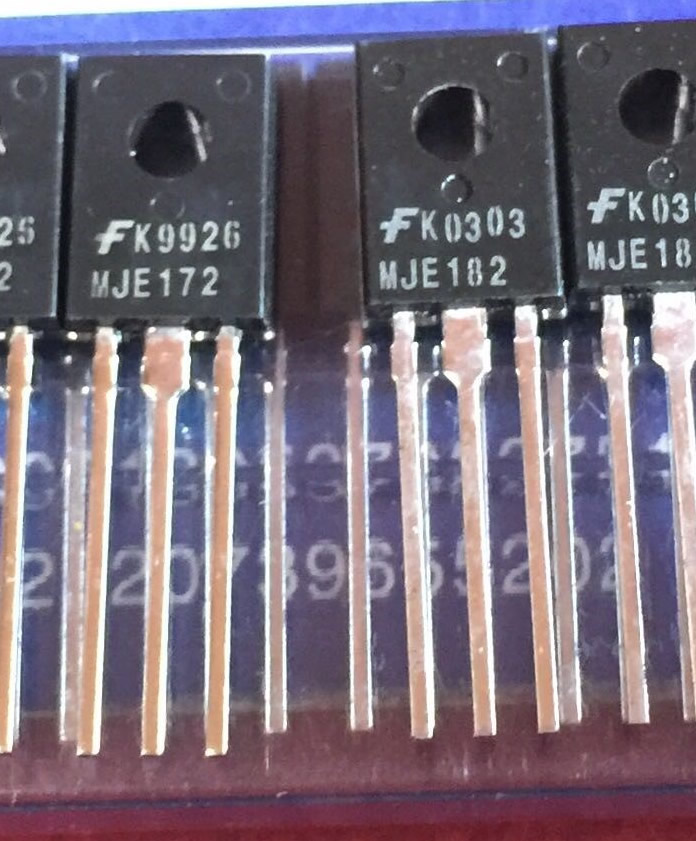 MJE172 MJE182 New Original TO-126 5pair/lot