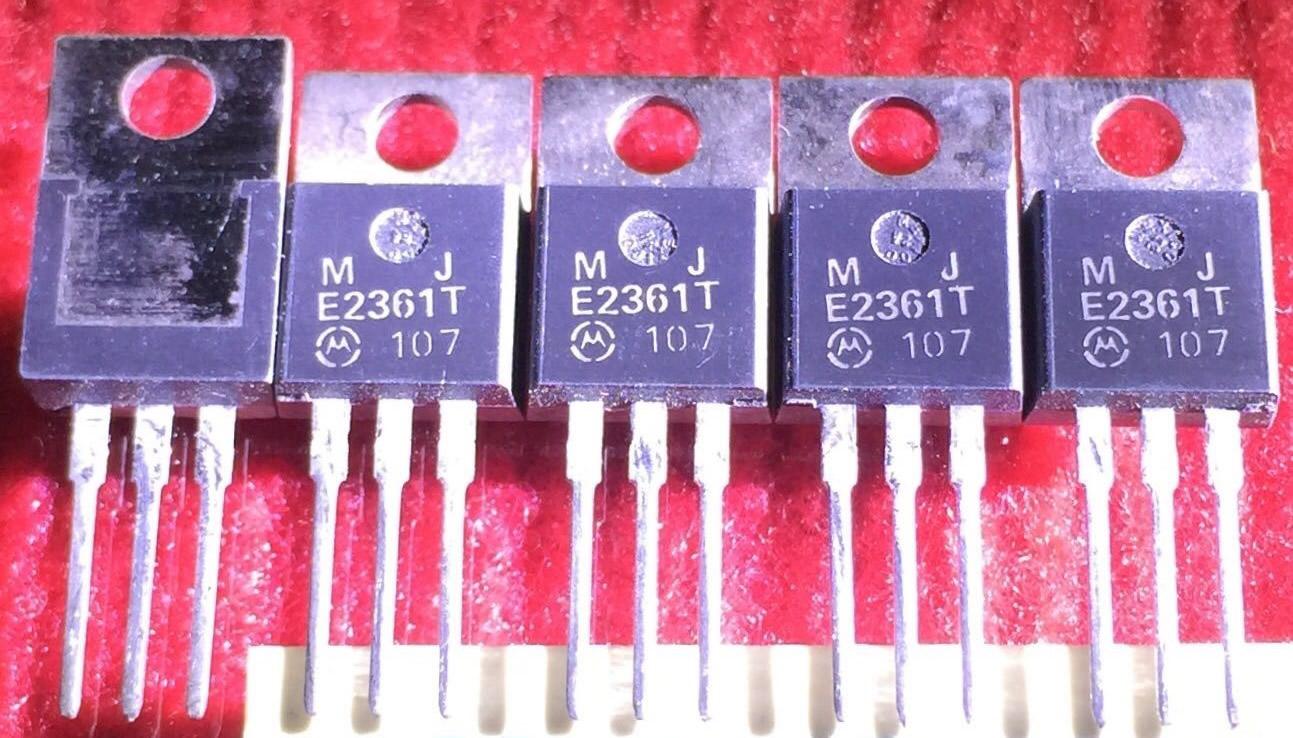 MJE2361T E2361T New Original Motorola TO-220 5PCS/LOT