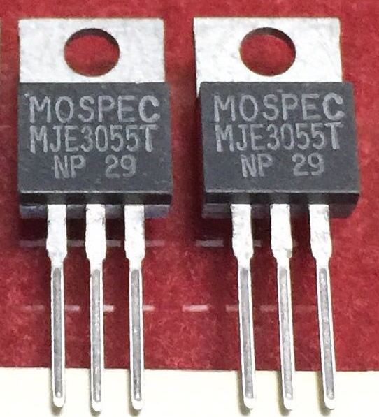 MJE3055T MJE3055 New Original MOSPEC TO-220 5PCS/LOT