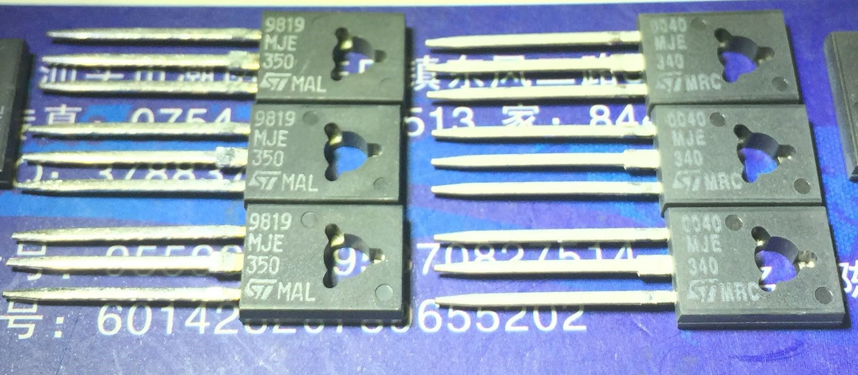 MJE350 MJE340 New Original ST 5pair/lot