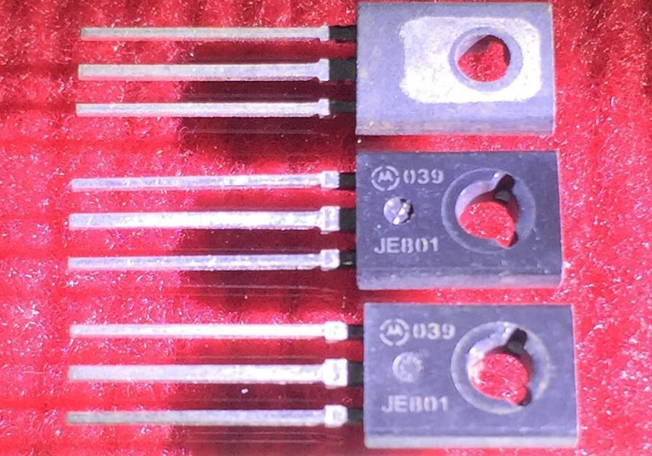 MJE801 JE801 New Original Motorola TO-126 5PCS/LOT