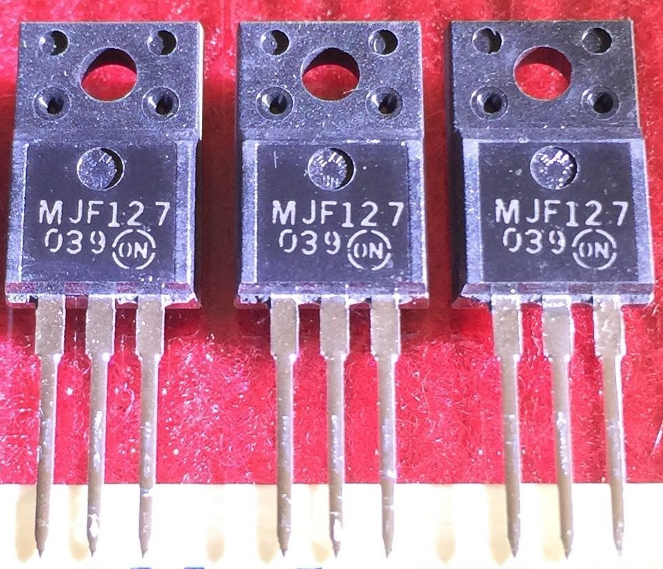 MJF127 TIP127 New Original ON TO-220F 5PCS/LOT