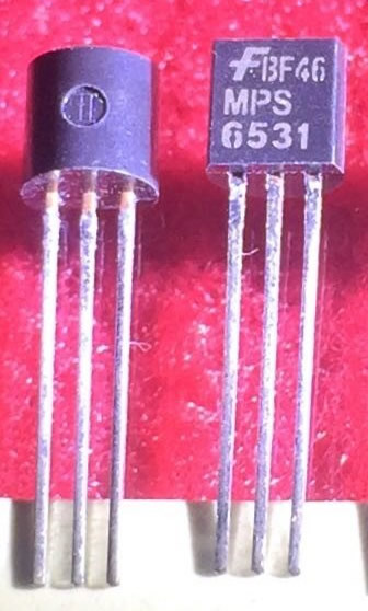 MPS6531 New Original Fairchild TO-92 5PCS/LOT