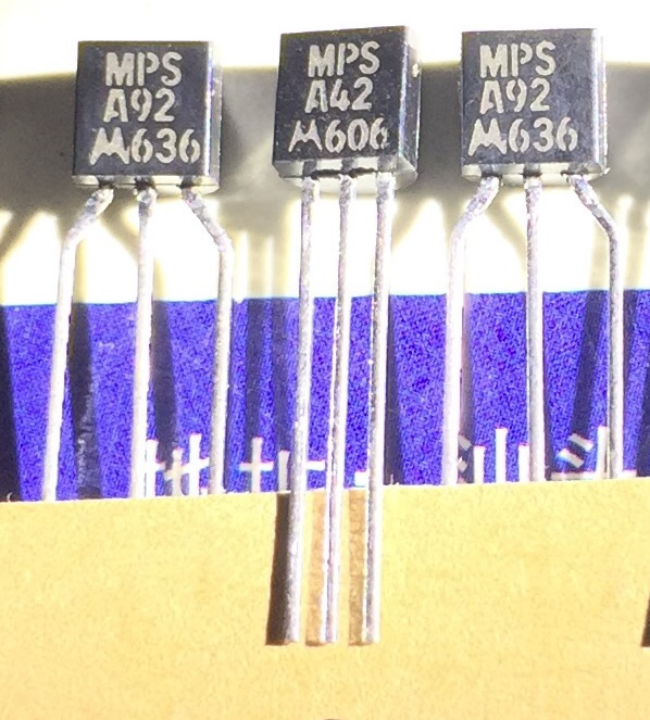 MPSA42 MPSA92  A42  A92 MATCHED PAIR