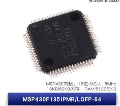 MSP430F135IPMR LQFP-64 16bit 8MHz