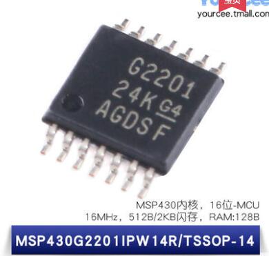 MSP430G2201IPW14R TSSOP-14 16bit MCU