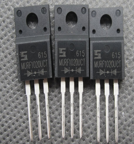 MURF1020CT TO-220F 200V 10A 5pcs/lot